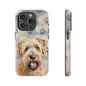 Self-Coated Wheaten Terrier by Tough Cases (Apple iPhone, Samsung Galaxy, and Google Pixel)
