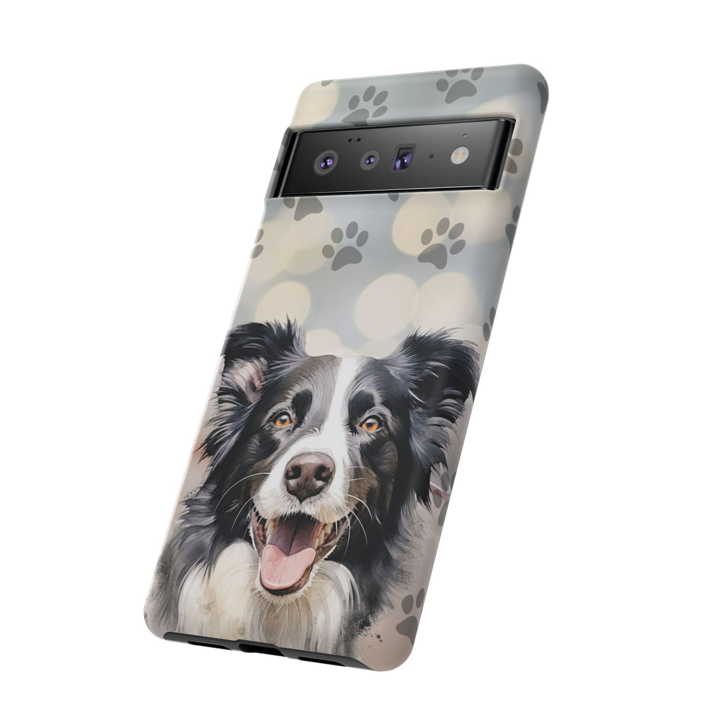 Border Collie Phone Case by Tough Cases (Apple iPhone, Samsung Galaxy, and Google Pixel)