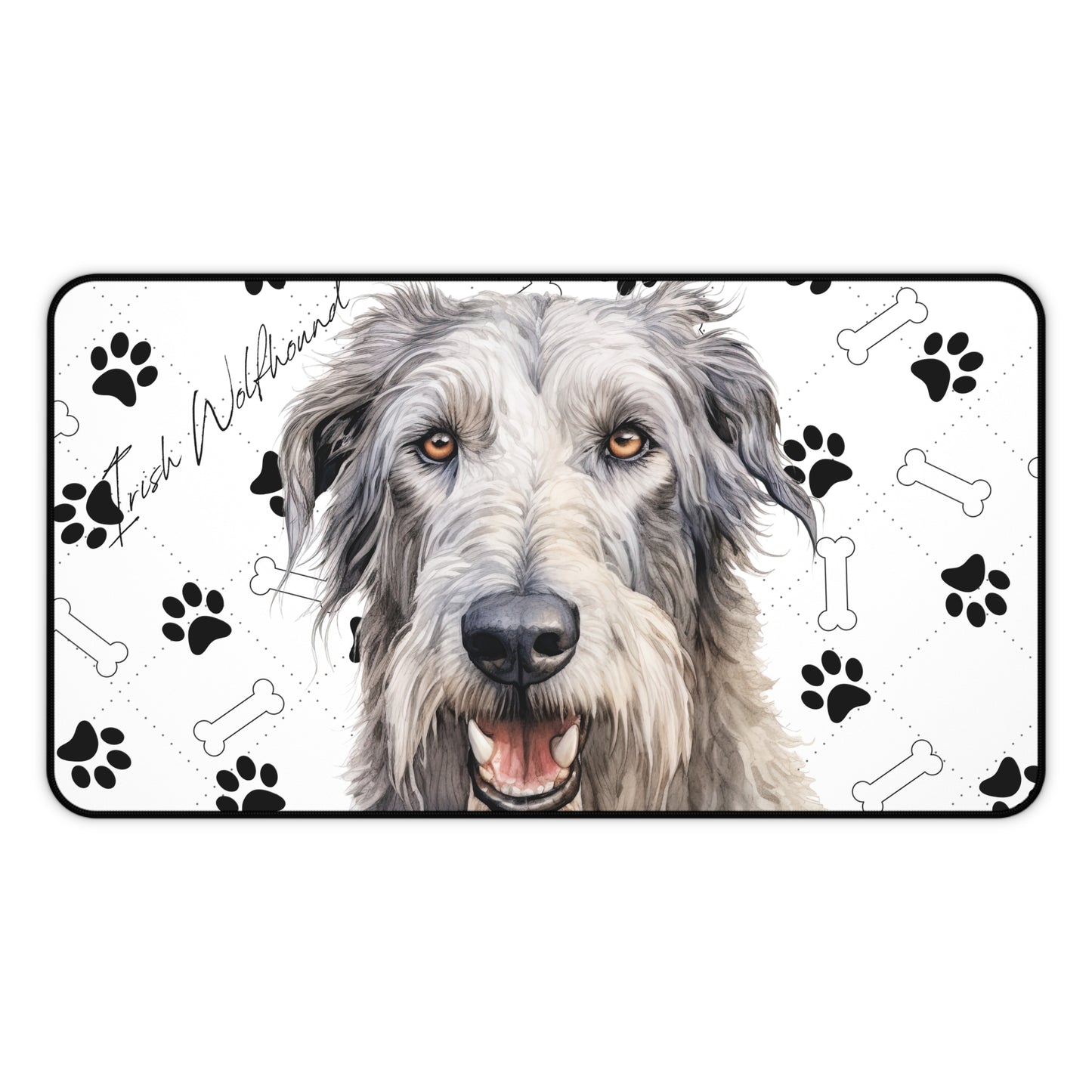 Irish Wolfhound Desk Mat