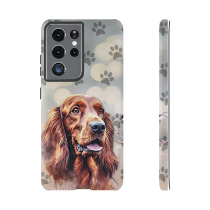 Irish Setter Phone Case by Tough Cases (Apple iPhone, Samsung Galaxy, and Google Pixel)
