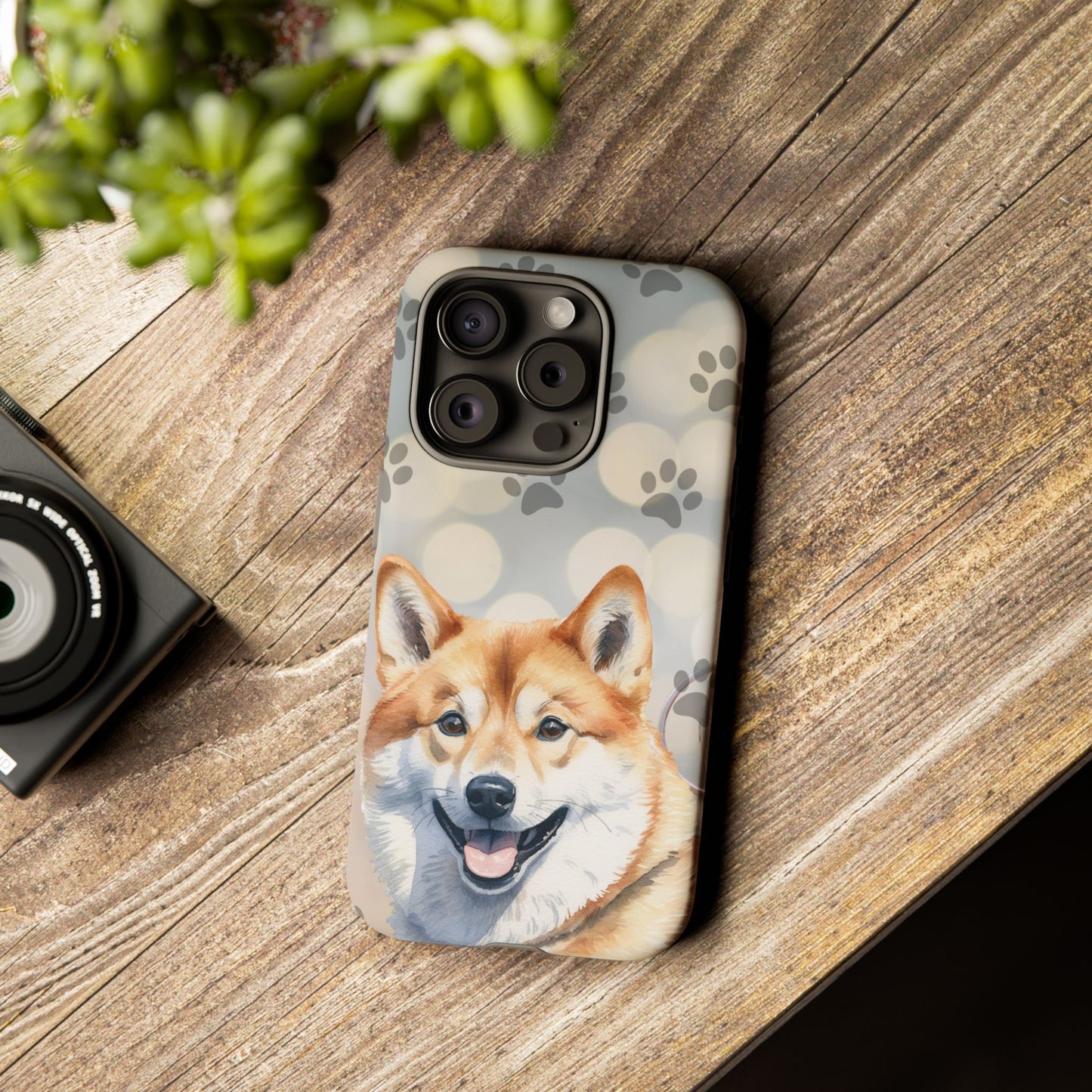 Shiba Inu Phone Case by Tough Cases (Apple iPhone, Samsung Galaxy, and Google Pixel)