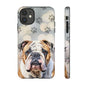 Bull Dog Phone Case by Tough Cases (Apple iPhone, Samsung Galaxy, and Google Pixel)