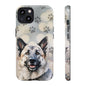 Norwegian Elkhound by Tough Cases (Apple iPhone, Samsung Galaxy, and Google Pixel)