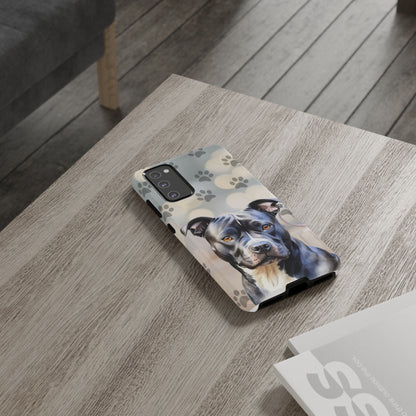 Staffordshire Bull Terrier by Tough Cases (Apple iPhone, Samsung Galaxy, and Google Pixel)
