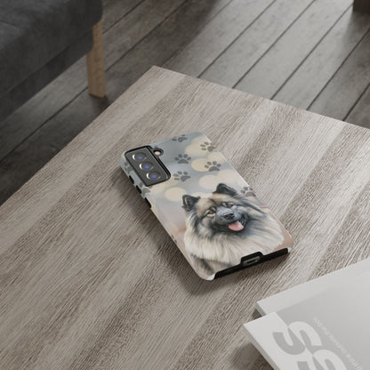 Keeshond Phone Case by Tough Cases ( Apple iPhone, Samsung Galaxy, and Google Pixel)