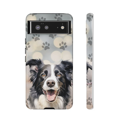 Border Collie Phone Case by Tough Cases (Apple iPhone, Samsung Galaxy, and Google Pixel)