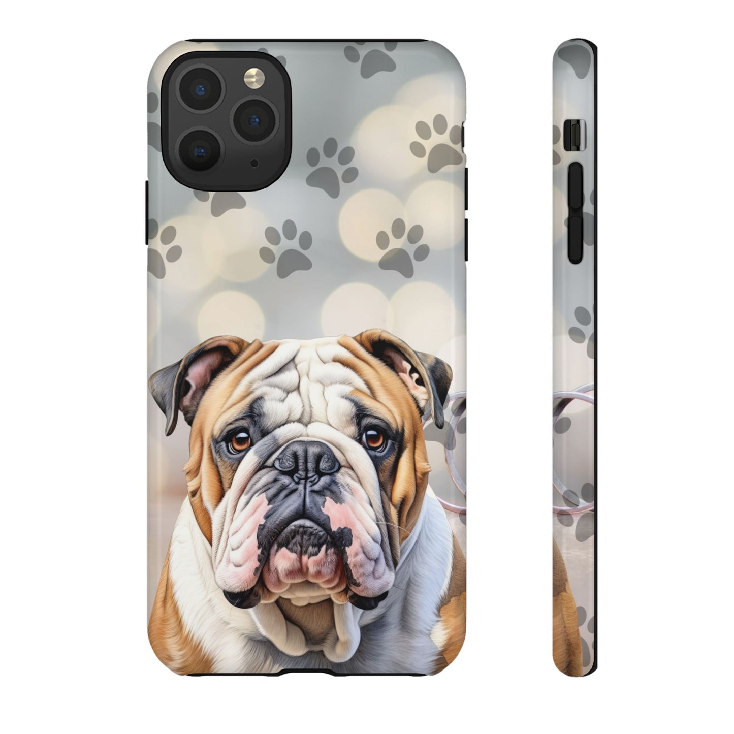 Bull Dog Phone Case by Tough Cases (Apple iPhone, Samsung Galaxy, and Google Pixel)