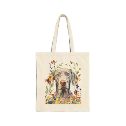 Weimaraner Canvas Tote Bag