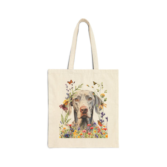 Weimaraner Canvas Tote Bag