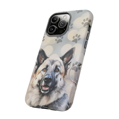 Norwegian Elkhound by Tough Cases (Apple iPhone, Samsung Galaxy, and Google Pixel)
