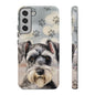 Miniature Schnauzer by Tough Cases (Apple iPhone, Samsung Galaxy, and Google Pixel)