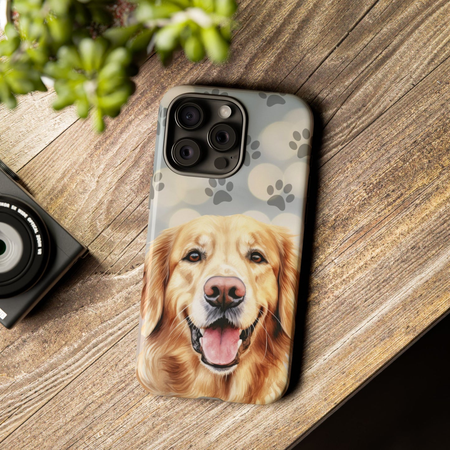 Golden Retriever Phone Case by Tough Cases (Apple iPhone, Samsung Galaxy, and Google Pixel)