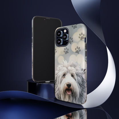 Old English Sheepdog by Tough Cases (Apple iPhone, Samsung Galaxy, and Google Pixel devices)