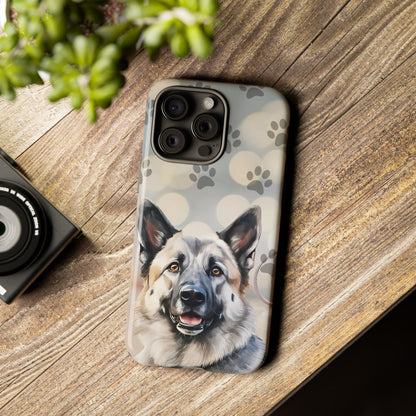 Norwegian Elkhound by Tough Cases (Apple iPhone, Samsung Galaxy, and Google Pixel)