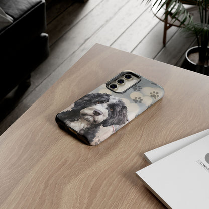 Portuguese Water Dog by Tough Cases (Apple iPhone, Samsung Galaxy, and Google Pixel)