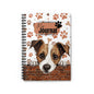 Jack Russell Terrier Spiral Notebook - Ruled Line