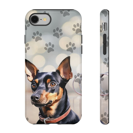 Miniature Pinscher by Tough Cases (Apple iPhone, Samsung Galaxy, and Google Pixel)