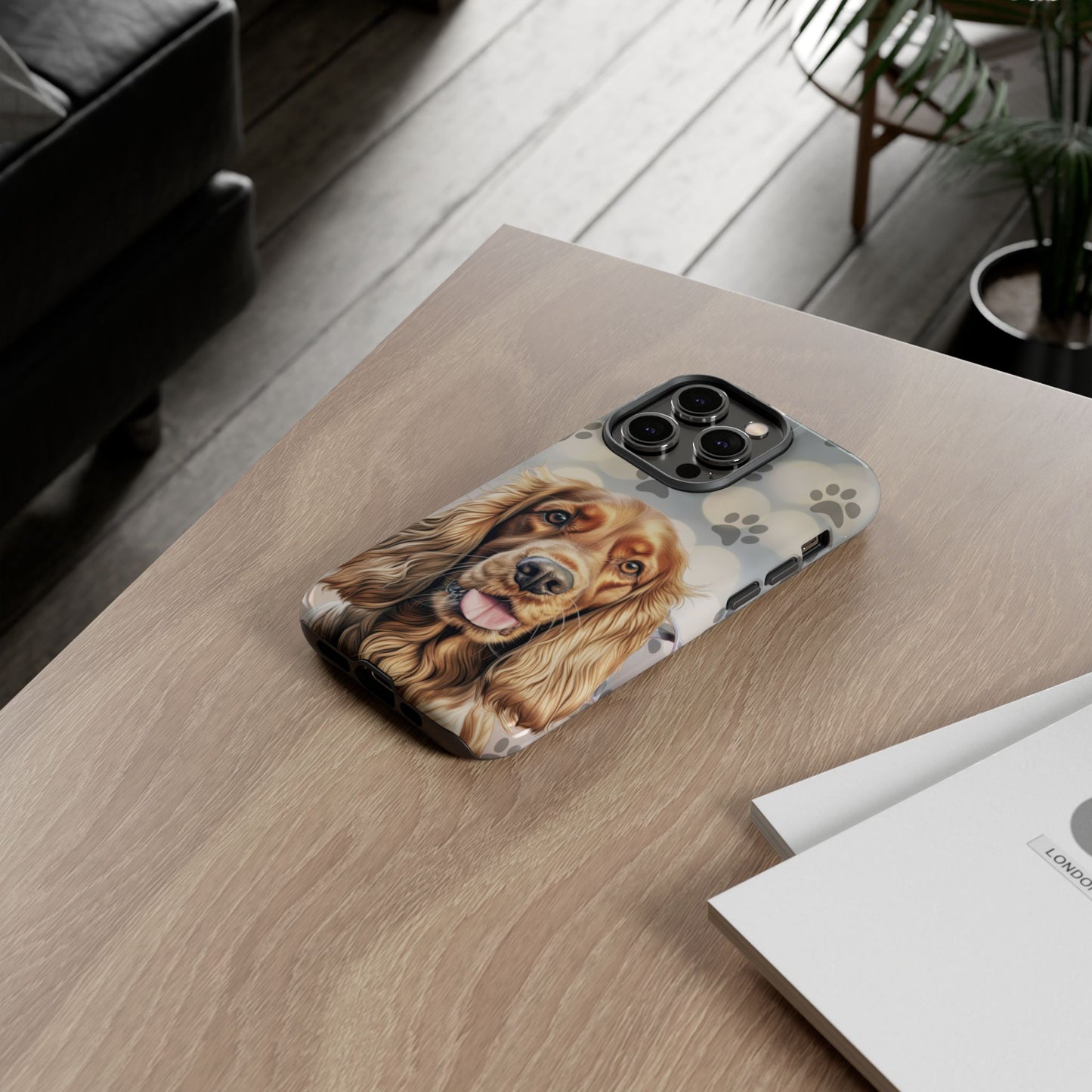 Cocker Spaniel Phone Case by Tough Cases (Apple iPhone, Samsung Galaxy, and Google Pixel)