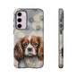 Cavalier King Charles Spaniel phone case by Tough Cases (Apple iPhone, Samsung Galaxy, and Google Pixel)