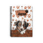 Australian Shepherd Spiral Notebook - Ruled Line