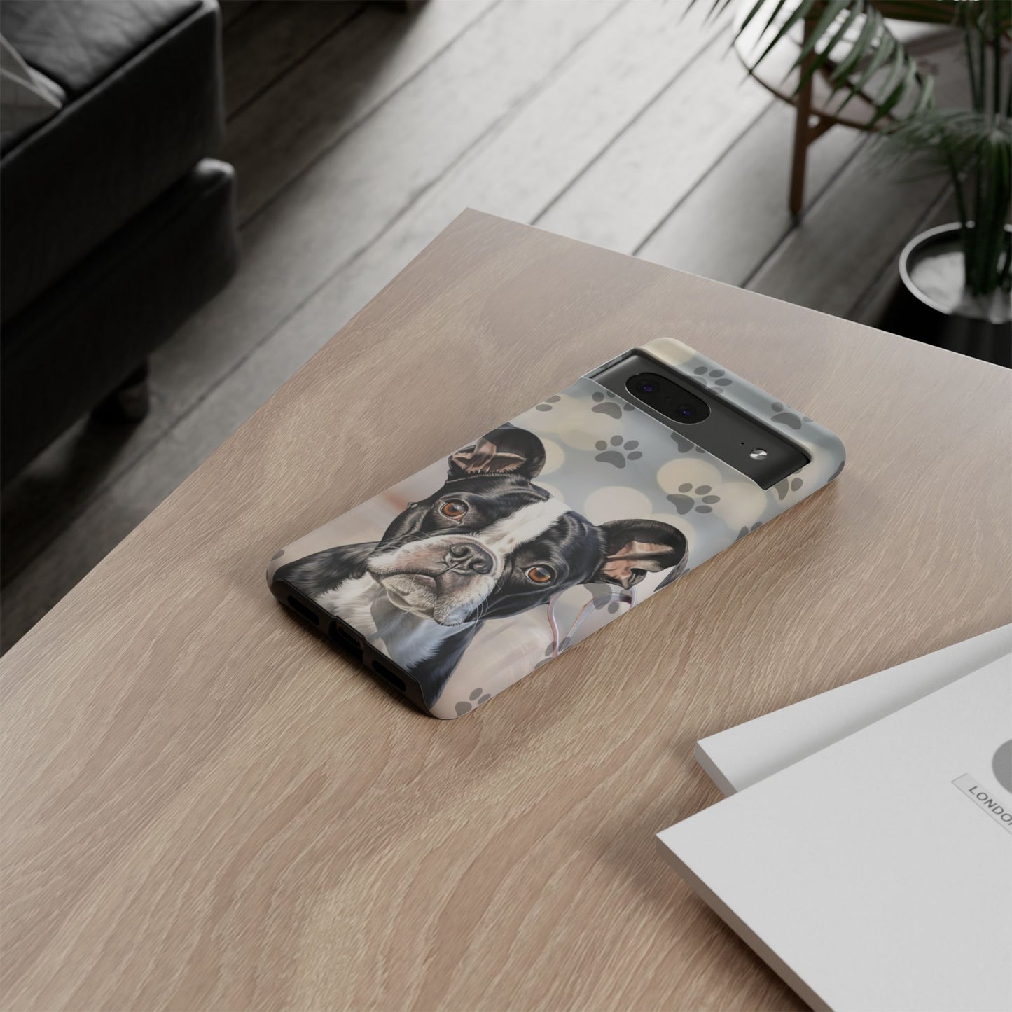 Boston Terrier Phone Case by Tough Cases (Apple iphone, Samsung galaxy, Google Pixel) Boston Terrier