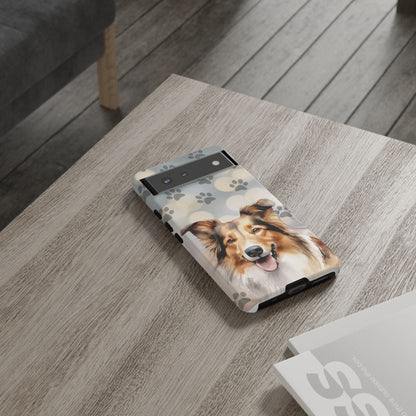 Collie Phone Case by Tough Cases (Apple iPhone, Samsung Galaxy, and Google Pixel)