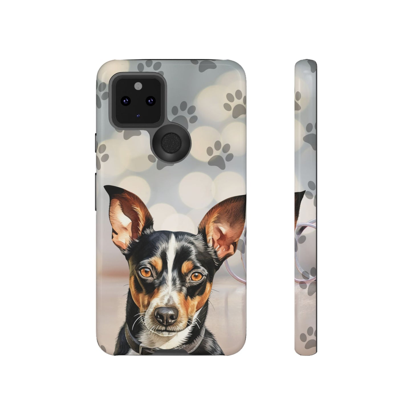 Rat Terrier by Tough Cases a (Apple iPhone, Samsung Galaxy, and Google Pixel)
