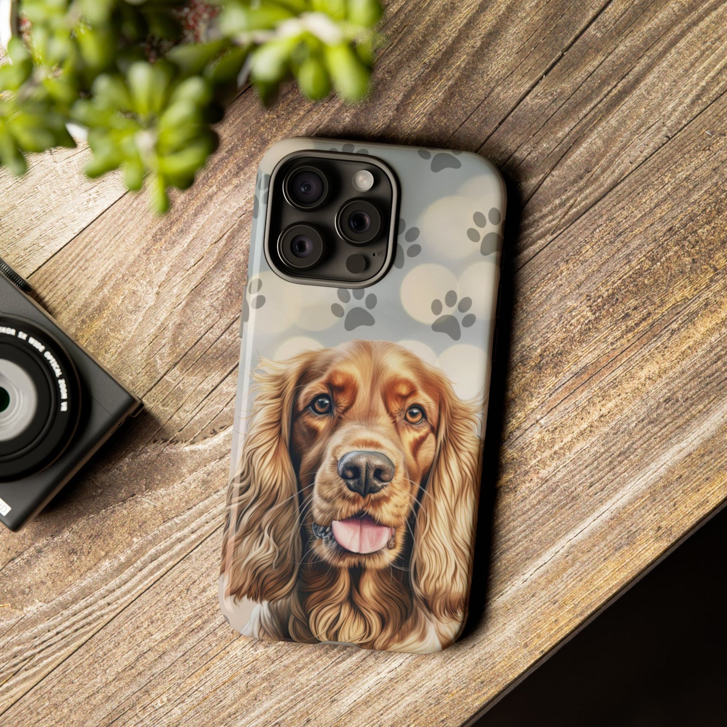 Cocker Spaniel Phone Case by Tough Cases (Apple iPhone, Samsung Galaxy, and Google Pixel)