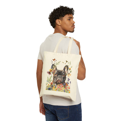 French Bulldog Canvas Tote Bag