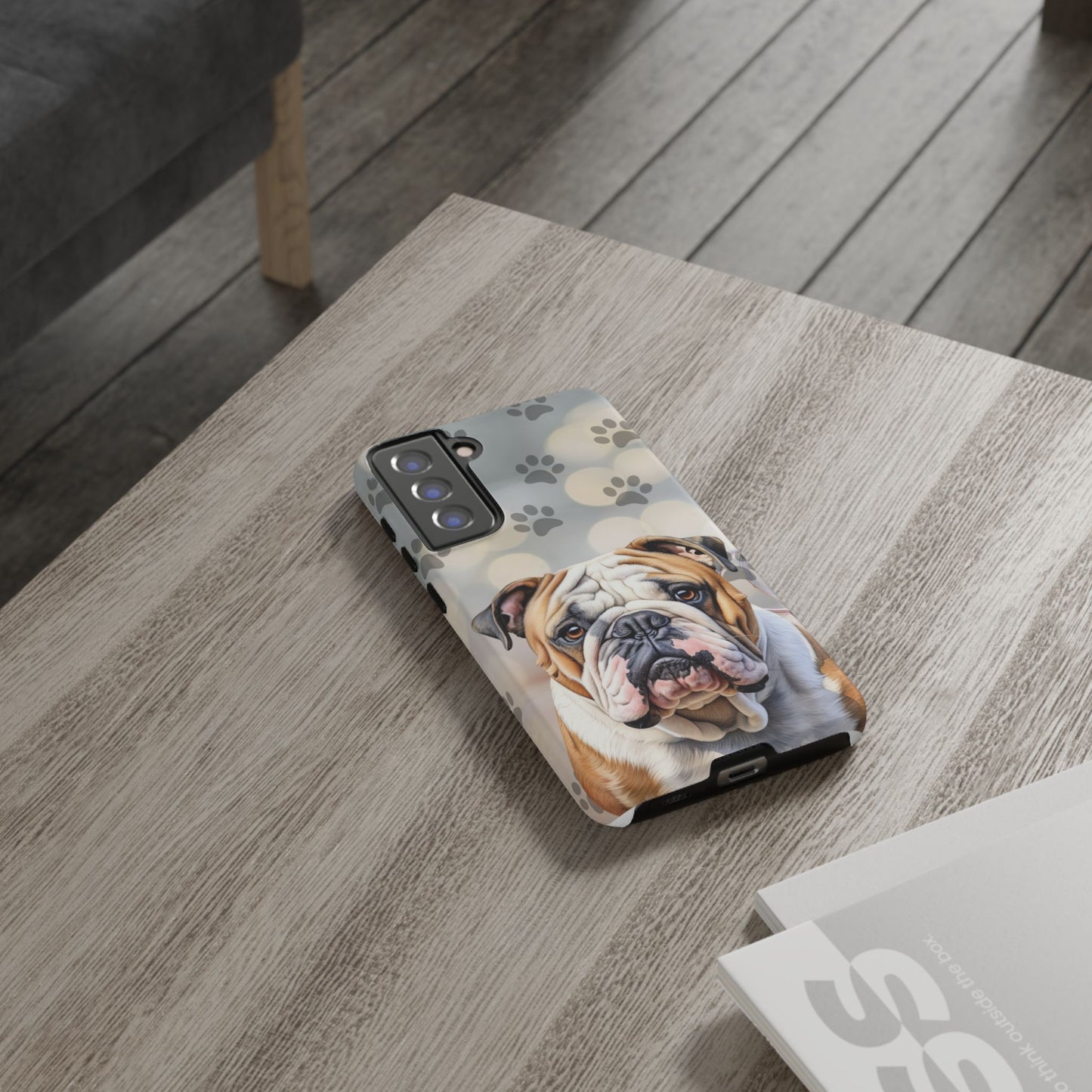 Bull Dog Phone Case by Tough Cases (Apple iPhone, Samsung Galaxy, and Google Pixel)