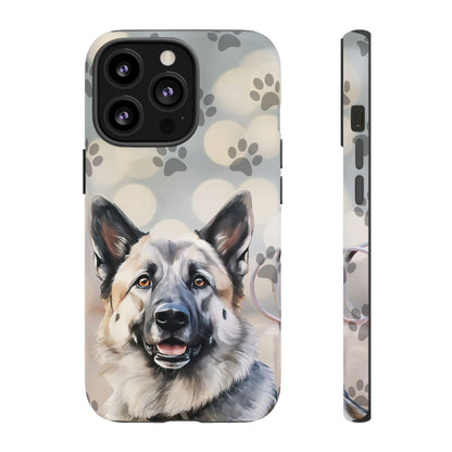 Norwegian Elkhound by Tough Cases (Apple iPhone, Samsung Galaxy, and Google Pixel)