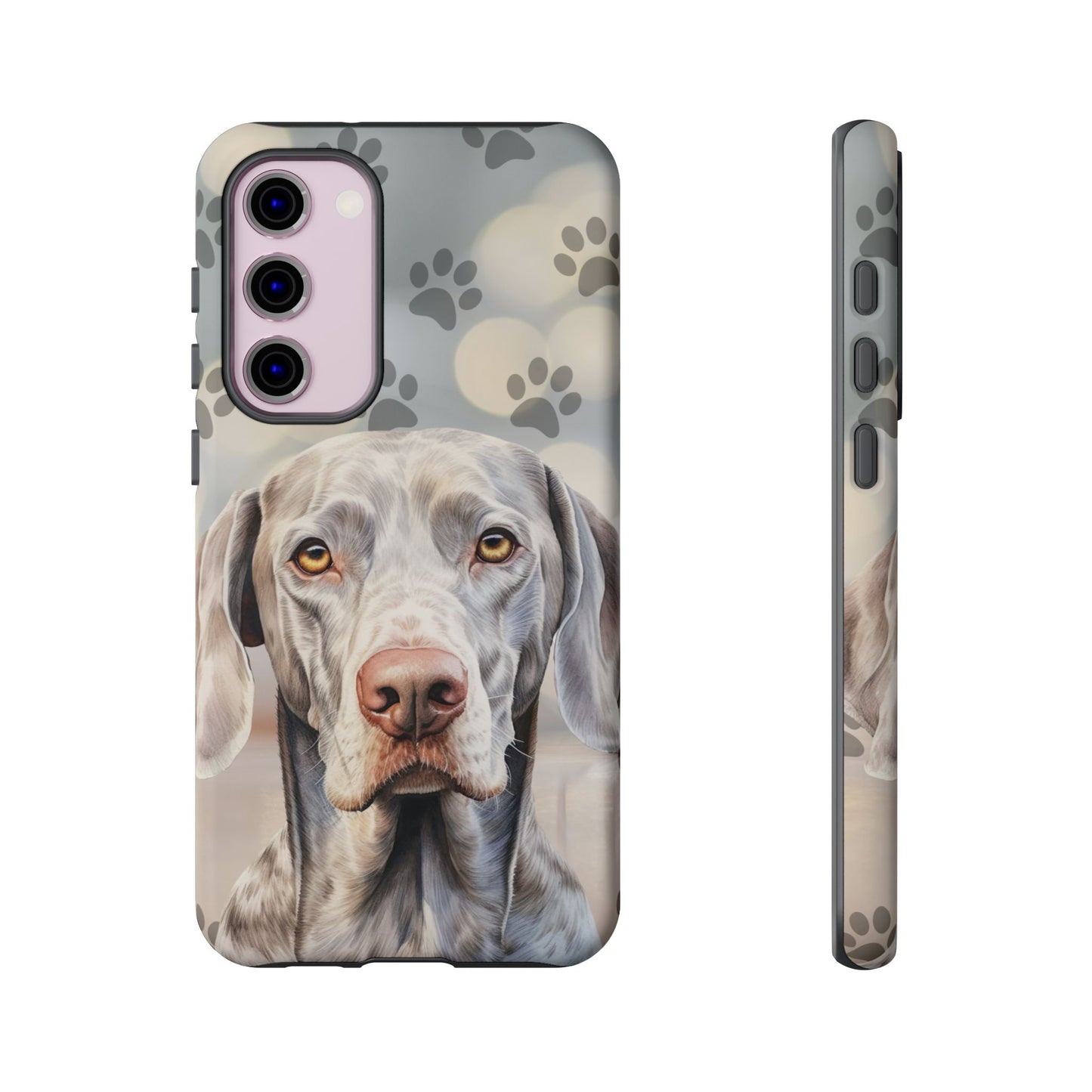 Weimaraner Phone Case by Tough Cases (Apple iPhone, Samsung Galaxy, and Google Pixel)