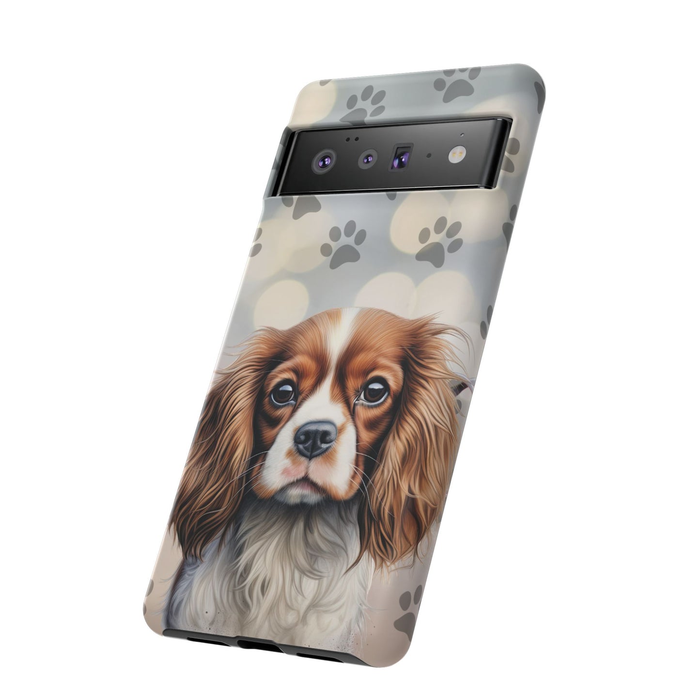 Cavalier King Charles Spaniel phone case by Tough Cases (Apple iPhone, Samsung Galaxy, and Google Pixel)