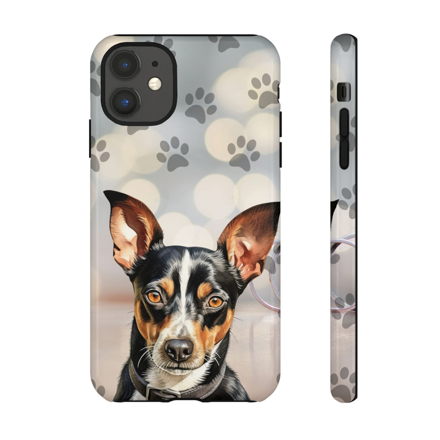 Rat Terrier by Tough Cases a (Apple iPhone, Samsung Galaxy, and Google Pixel)