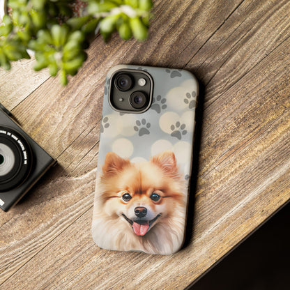 Pomeranian by Tough Cases (Apple iPhone, Samsung Galaxy, and Google Pixel)