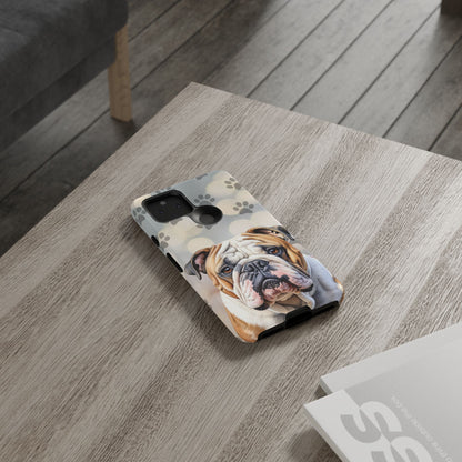 Bull Dog Phone Case by Tough Cases (Apple iPhone, Samsung Galaxy, and Google Pixel)