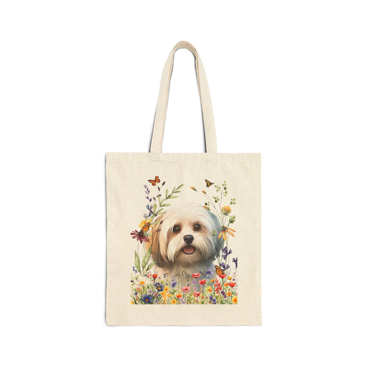 Havanese Canvas Tote Bag
