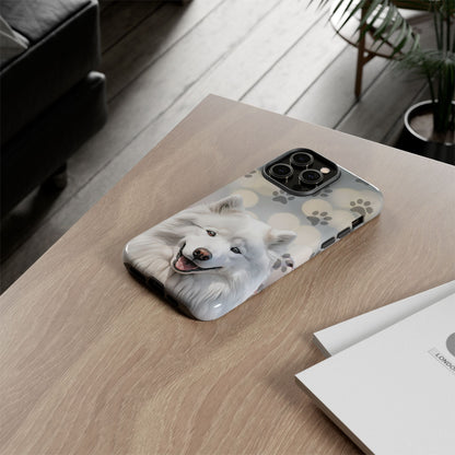 Samoyed Phone Case by Tough Cases (Apple iPhone, Samsung Galaxy, and Google Pixel)