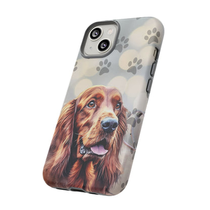 Irish Setter Phone Case by Tough Cases (Apple iPhone, Samsung Galaxy, and Google Pixel)