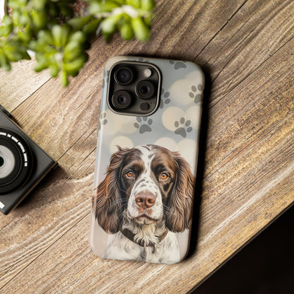 English Springer Spaniel Phone Case by Tough Cases (Apple iPhone, Samsung Galaxy, and Google Pixel)