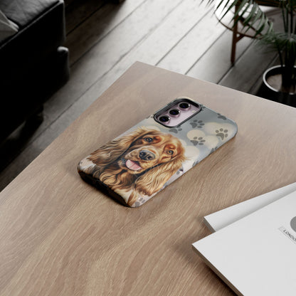 Cocker Spaniel Phone Case by Tough Cases (Apple iPhone, Samsung Galaxy, and Google Pixel)