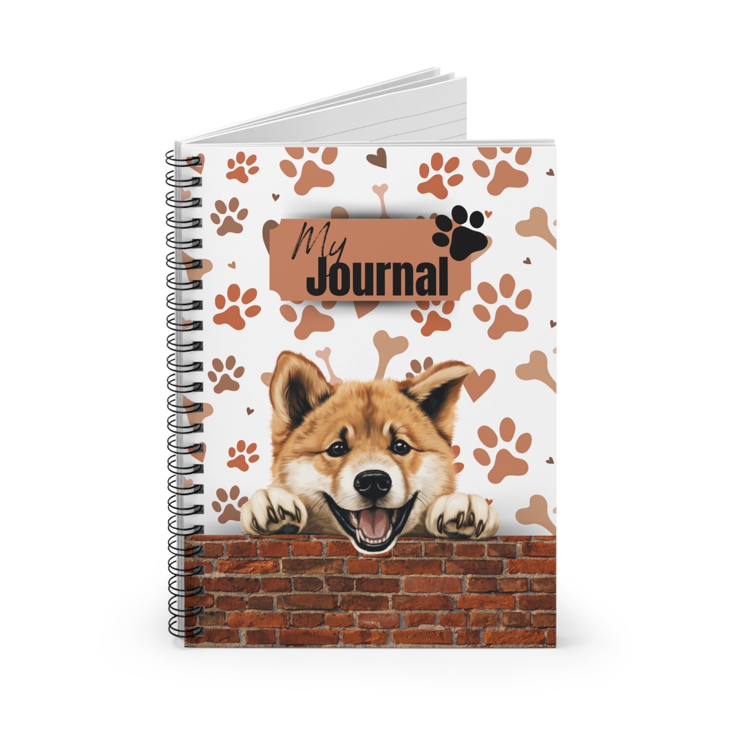 Akita Spiral Notebook - Ruled Line