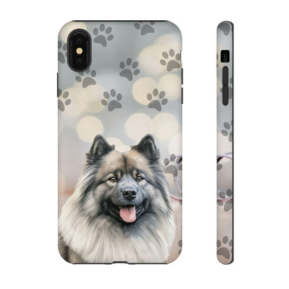 Keeshond Phone Case by Tough Cases ( Apple iPhone, Samsung Galaxy, and Google Pixel)