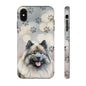 Keeshond Phone Case by Tough Cases ( Apple iPhone, Samsung Galaxy, and Google Pixel)