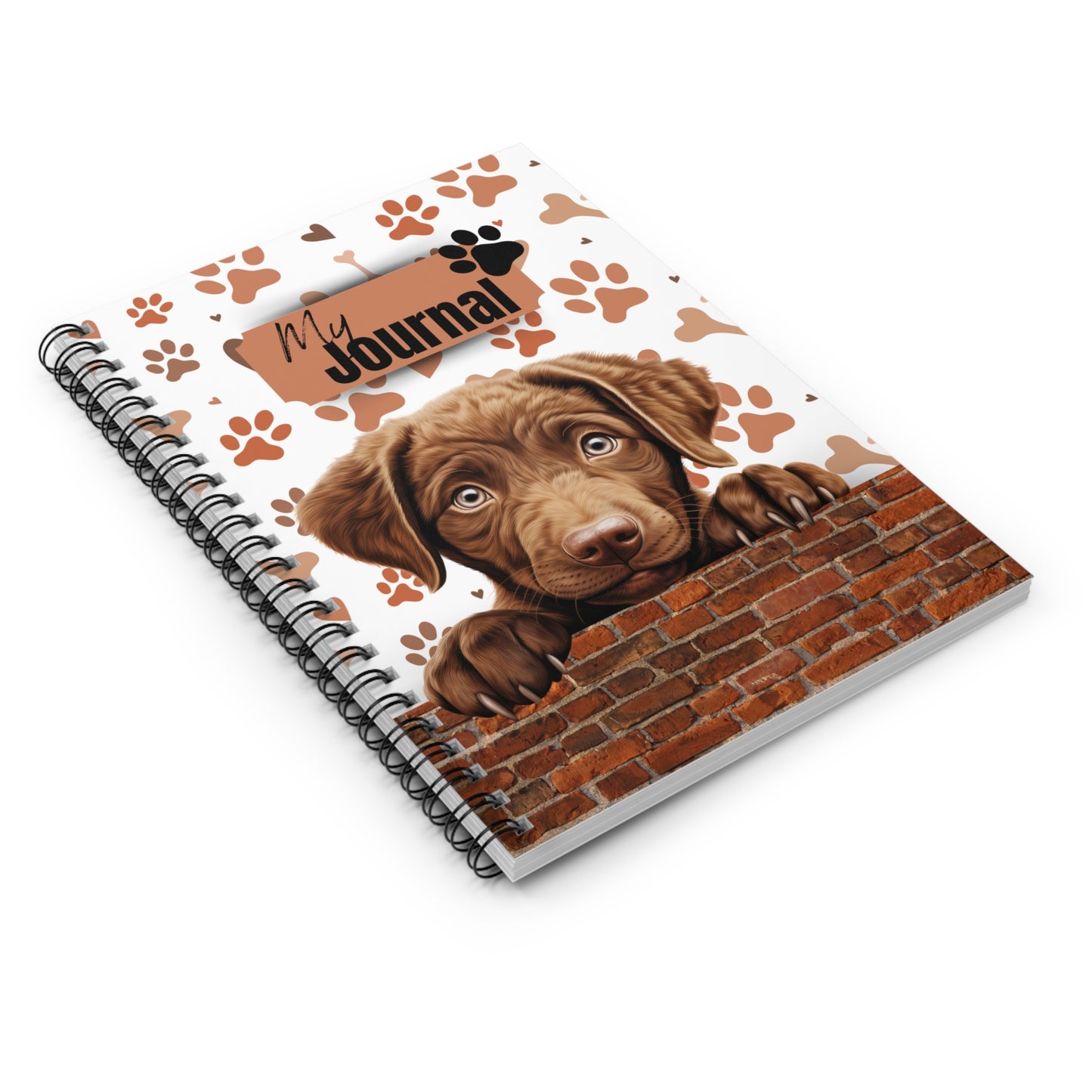 Chesapeake Bay Retriever Spiral Notebook - Ruled Line