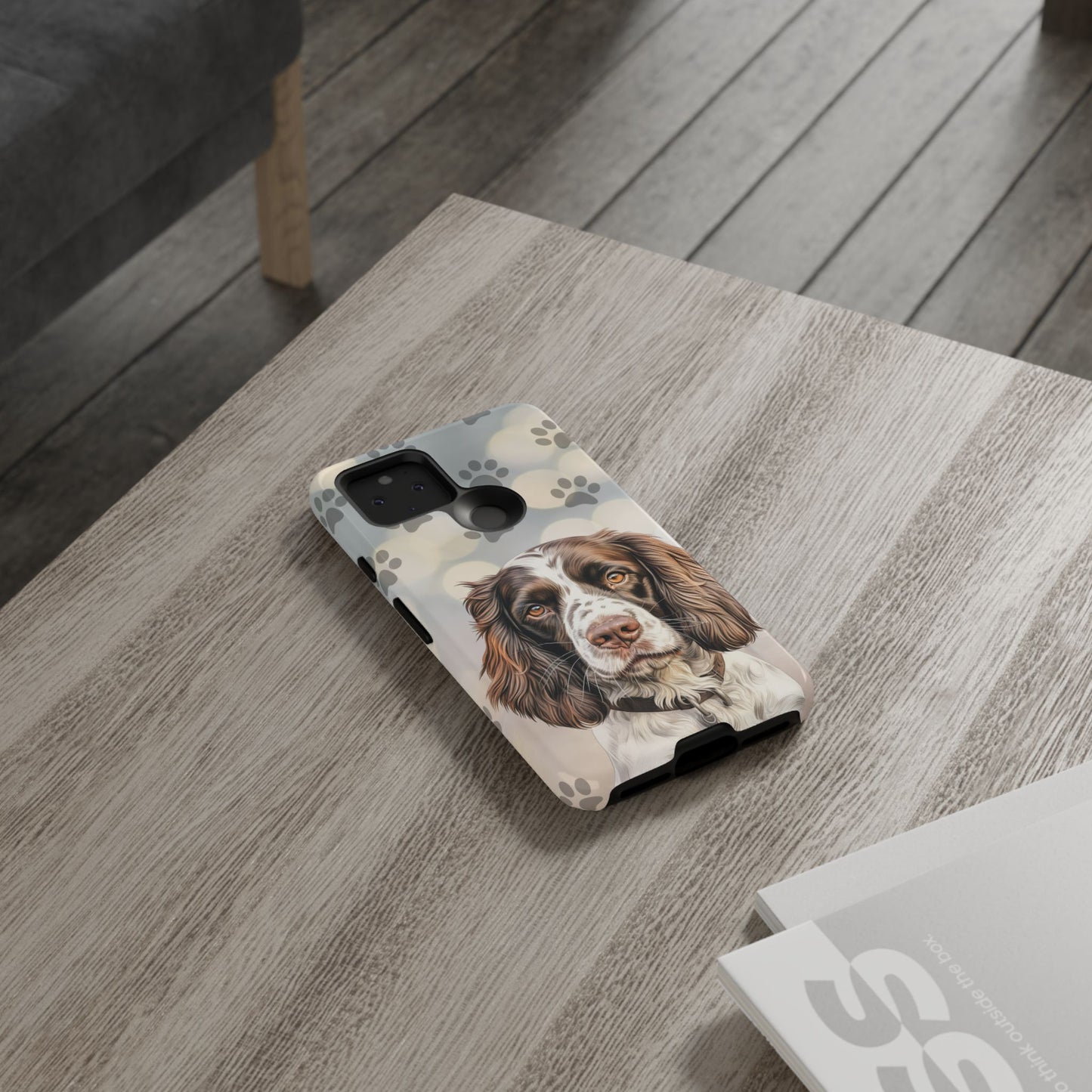 English Springer Spaniel Phone Case by Tough Cases (Apple iPhone, Samsung Galaxy, and Google Pixel)