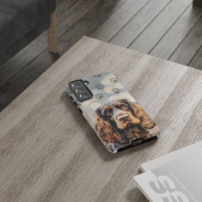 English Cocker Spaniel Phone Case by Tough Cases (Apple iPhone, Samsung Galaxy, and Google Pixel)