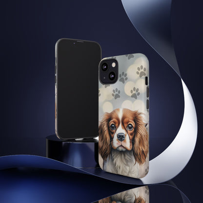 Cavalier King Charles Spaniel phone case by Tough Cases (Apple iPhone, Samsung Galaxy, and Google Pixel)