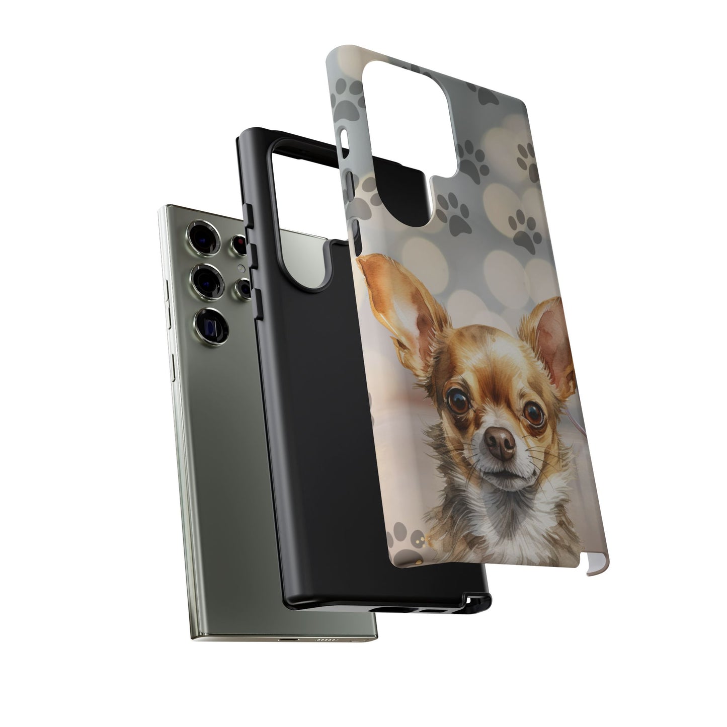Chihuahua phone case by Tough Cases (Apple iPhone, Samsung Galaxy, and Google Pixel)