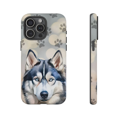 Siberian Husky Phone Cases by Tough Cases (Apple iPhone, Samsung Galaxy, and Google Pixel)